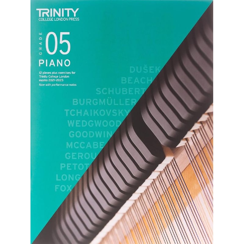 Trinity College London Piano Exam Pieces Plus Exercises From 2021: Grade 5