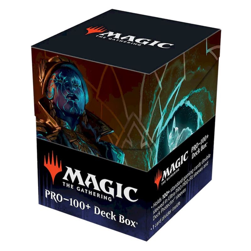 ULTRA PRO Ultra Pro Streets Of New Capenna Kamiz, Obscura Spymaster Commander 100+ Deck Box For Magic: The Gathering