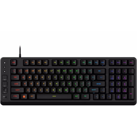 HyperX Eve 1800 Gaming Ενσύρματο Πληκτρολόγιο Μεμβράνης με RGB φωτισμό - Black image 0