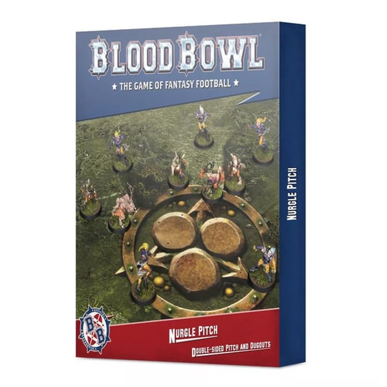 Blood Bowl: Nurgle Pitch Warhammer 40k GAMES WORKSHOP image 0
