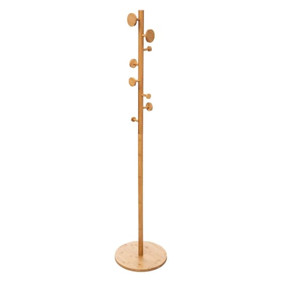 Καλόγερος Ρούχων Spitishop F-v Coat Bamboo Tree 167884 από Ξύλο 38x175cm - Φυσικό image 0