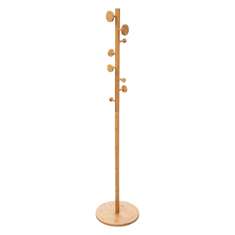 Καλόγερος Ρούχων Spitishop F-v Coat Bamboo Tree 167884 από Ξύλο 38x175cm - Φυσικό