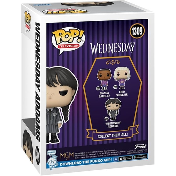 Funko Pop! Television - Wednesday - Wednesday Addams #1309 image 1