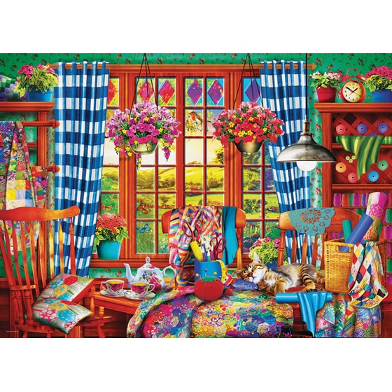Παζλ Eurographics Quilting Craft Room (1000 Κομμάτια) image 1