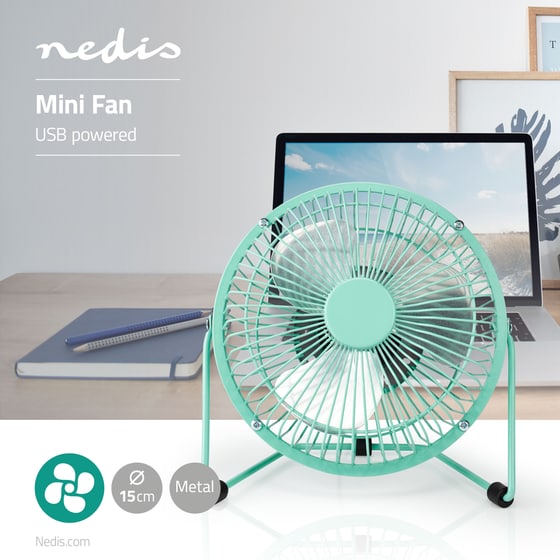 NEDIS FNDK1TQ15 Ανεμιστήρας USB 3 W 15 cm image 5