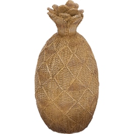 Διακοσμητικός Ανανάς Spitishop από Polyresin 14.5x28cm - Καφέ