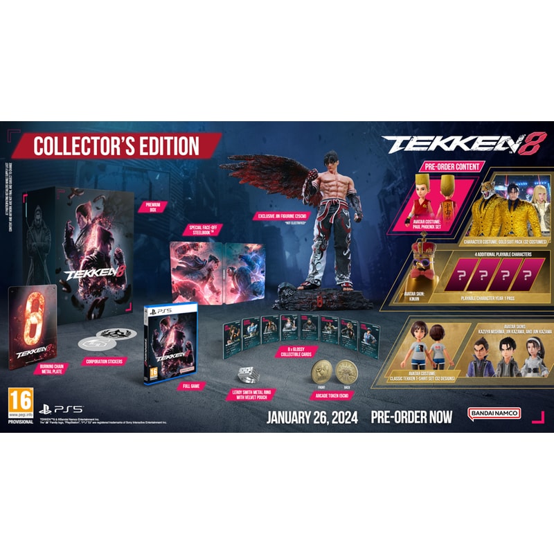 BANDAI NAMCO Tekken 8 Collectors Edition - PS5