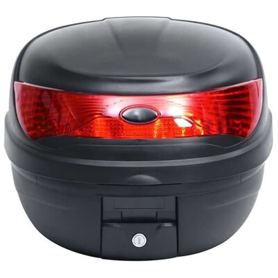Vidaxl Μπαγκαζιέρα Μοτοσικλέτας/top Case 35 Λίτρων Για Ένα Κράνος image 2