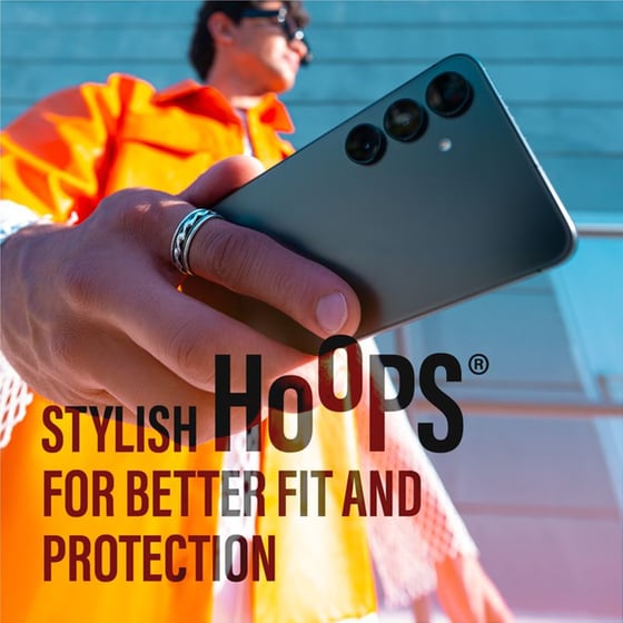 Προστατευτικό καμερών Samsung Galaxy S25 Ulta - PanzerGlass Hoops Lens Protector Transparent image 4