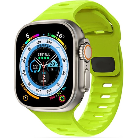 Λουράκι Σιλικόνης για Apple Watch 49mm - Πράσινο image 0