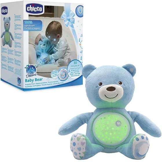 Μουσικός Προβολέας Chicco Αρκουδάκι Light Blue image 0