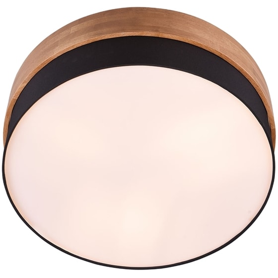 Trio Lighting Seasons Πλαφονιέρα Οροφής 50εκ. Καφέ με Ντουί E27 image 1