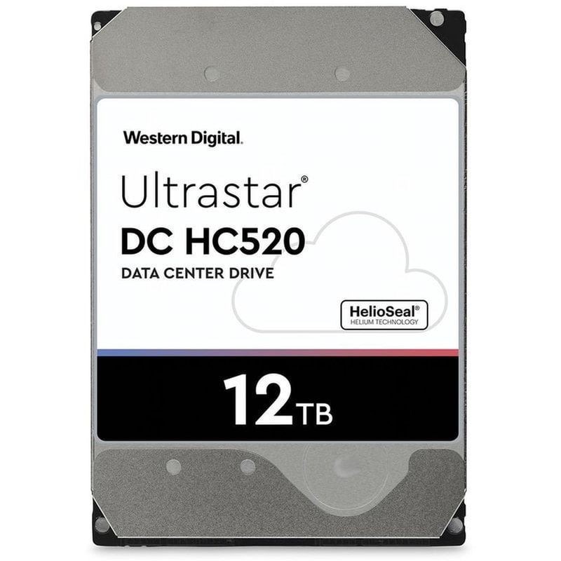 WESTERN DIGITAL Εσωτερικός Δίσκος HDD WESTERN DIGITAL Ultrastar He12 3.5 SAS - 12TB