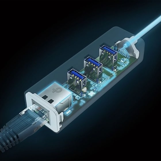 TP-LINK ET.UE330C Αντάπτορας Δικτύου Ενσύρματη Σύνδεση 1000Mbps image 1