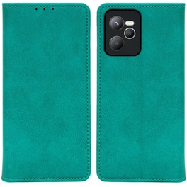 Θήκη Realme C35 - Sonique Vintage Magnet Wallet - Βεραμάν