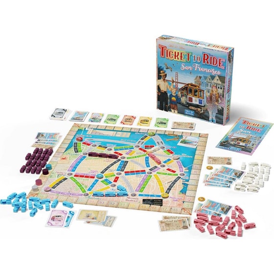 Επιτραπέζιο Παιχνίδι Days of Wonder Ticket To Ride - San Francisco image 1