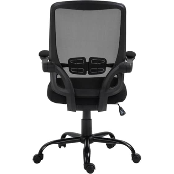 Καρέκλα Γραφείου Woodwell BF2930 Υφασμάτινη - Μαύρη image 1