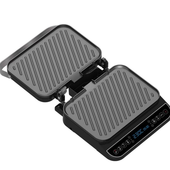 TurboTronic TT-CG900 2000 W Ασημί Ψηστιέρα - Γκριλιέρα image 3