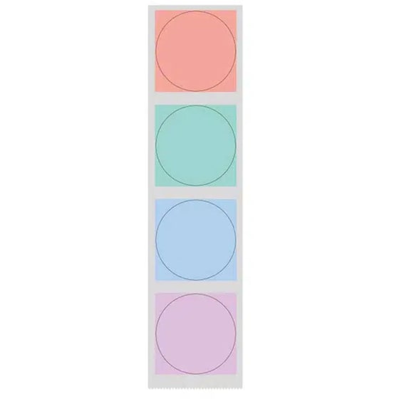 Θερμικά αυτοκόλλητα ετικετών NIIMBOT 41 x 41mm - 175 τμχ - Πολύχρωμο image 2