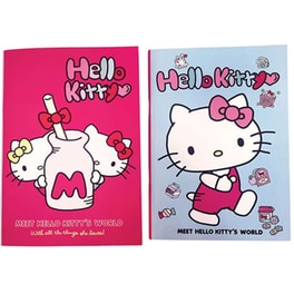 Τετράδιο Καρφίτσα GIM 40 Φύλλων Hello Kitty - Τυχαία Επιλογή (1 Τεμάχιο)