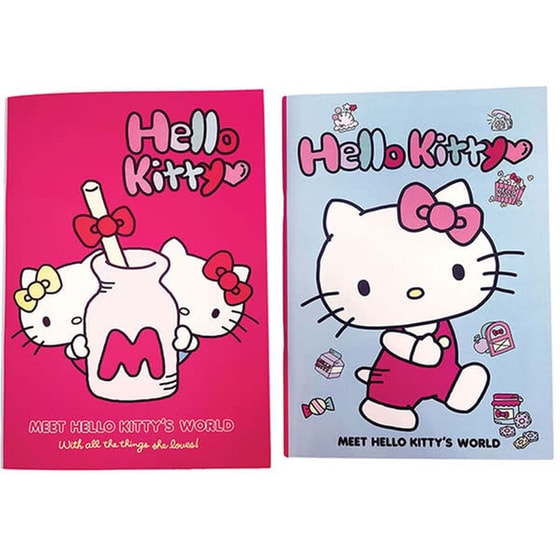 Τετράδιο Καρφίτσα GIM 40 Φύλλων Hello Kitty - Τυχαία Επιλογή (1 Τεμάχιο) image 0
