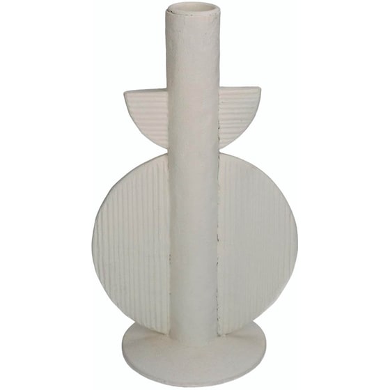 Κηροπήγιο ArteLibre Polyresin 13x9x22 cm - Μπεζ image 0