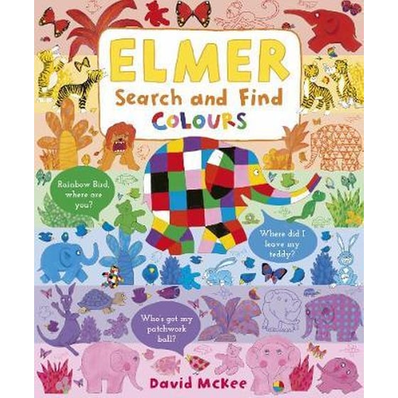 Elmer Search and Find Colours image 0