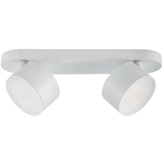 Σποτ Δίφωτο Viokef Nod 4200100 Μεταλλικό - Λευκό image 0