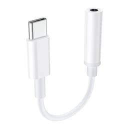 ADAPTER LAMTECH TYPE-C TO JACK 3,5MM WHT