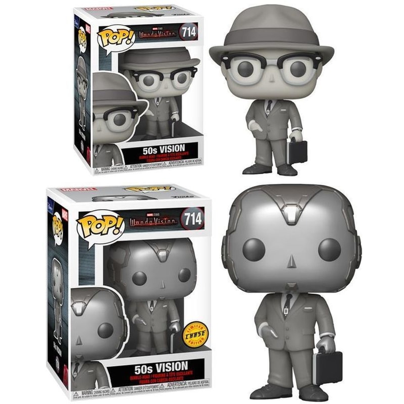 Funko Pop! Marvel - WandaVision - 50s Vision #714 Chase