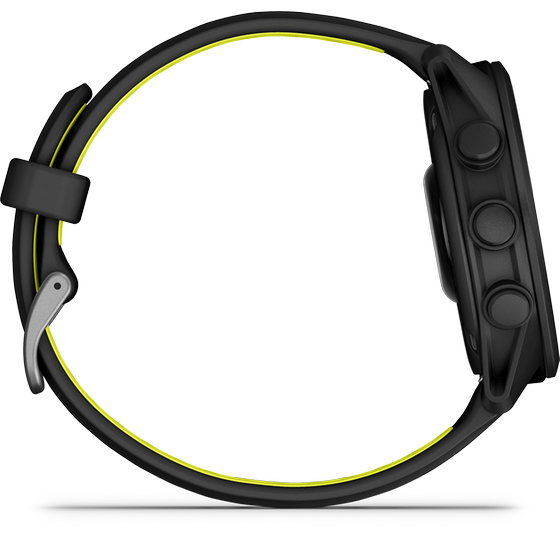 Smartwatch Garmin Forerunner 170 Music 43mm - Black with Amp Yellow image 4