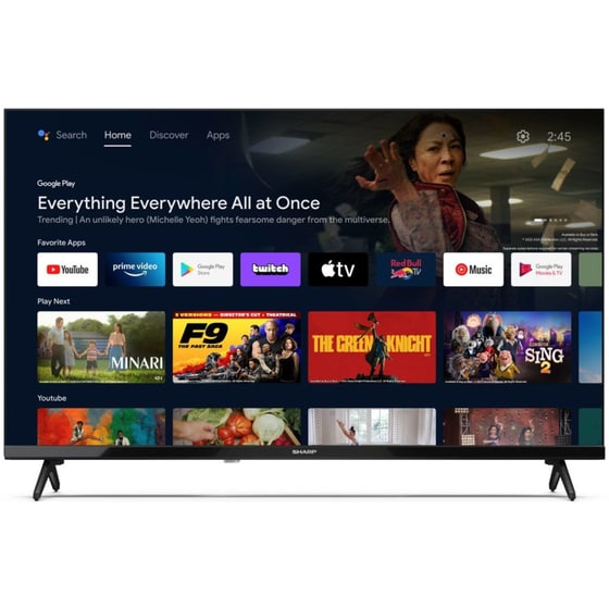 Sharp LED 32" HD Ready Android Τηλεόραση 32FH2EL image 2
