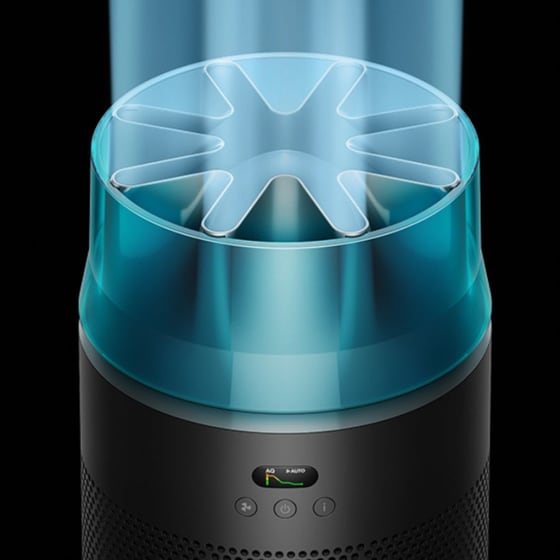 DYSON HJ10 Hushjet Purifier Compact Καθαριστής αέρα με Wi-Fi 19W image 3