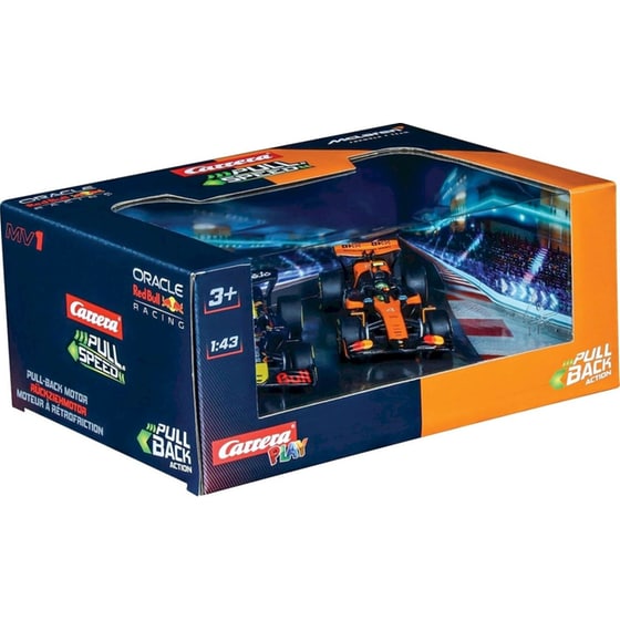 Carrera Αυτοκινητάκια Pull Speed Motor F1 Twinpack Oracle Red Bull Verstappen Mclaren Norris Vehicle Pack 2 image 0