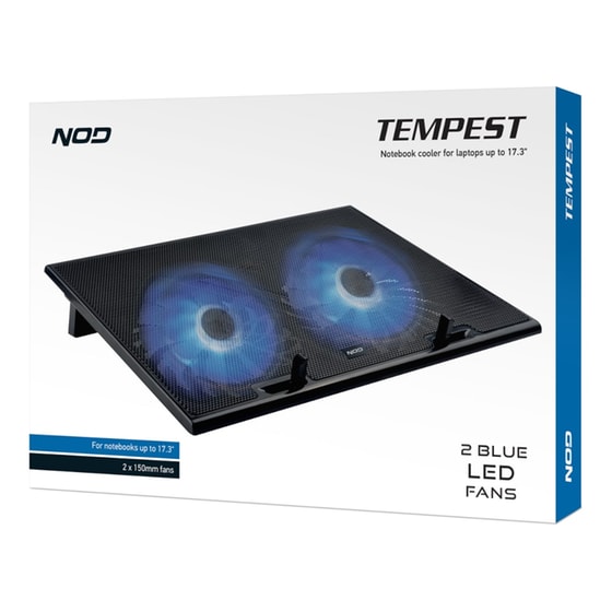 Βάση Laptop Cooler NOD 17.3" Tempest - Μαύρο image 5