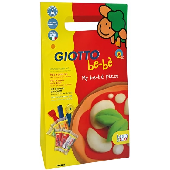 Σετ Πλαστελίνη και Εργαλεία Giotto Bebe Πίτσα image 1