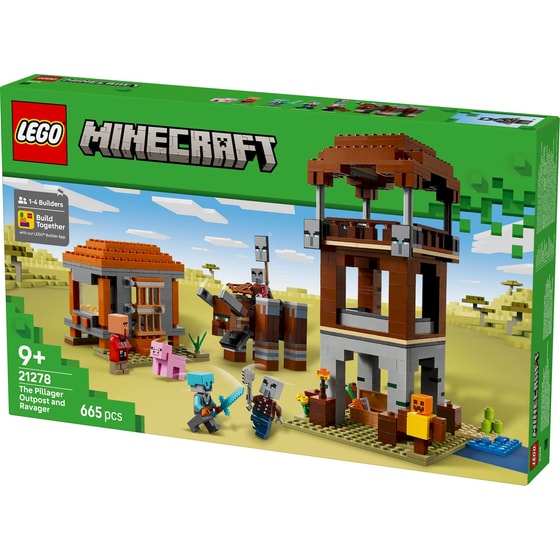 LEGO® Minecraft® The Pillager Outpost and Ravager (21278) image 2