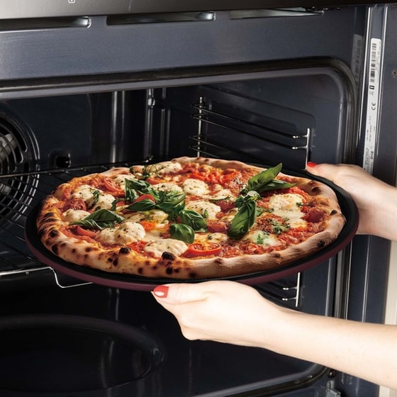 BERLINGER HAUS BH-7923 Αντικολλητικό Ταψί για Πίτσα 36 cm Κόκκινο image 4