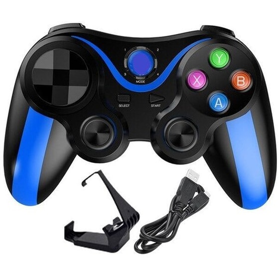 Va-013 Gamepad Ασύρματο για PC, PS3, Android & iOS Μαύρο image 1