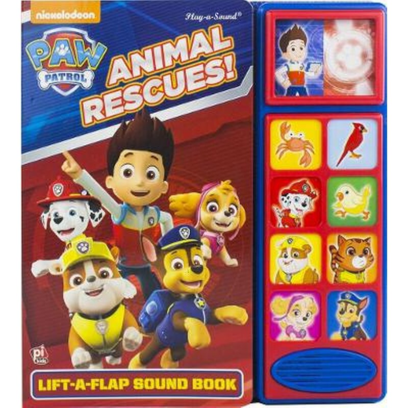 Paw Patrol Lift A Flap Sound Book OP