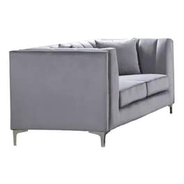 Διθέσιος Καναπές Woodwell Parson Ε9636.22 159x87cm - Ανοιχτό Γκρι