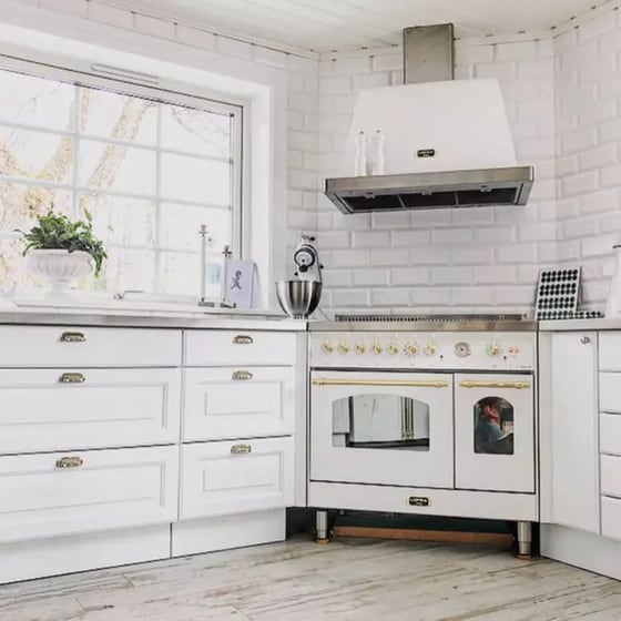 LOFRA DOLCEVITA120BPGOLD 120 cm Λευκό Απορροφητήρας Καμινάδα - Τζάκι image 1