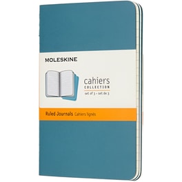 Σημειωματάριο Moleskine Cahier Ριγέ Pocket (3 Τεμάχια)