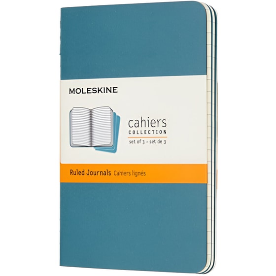 Σημειωματάριο Moleskine Cahier Ριγέ Pocket (3 Τεμάχια) image 0