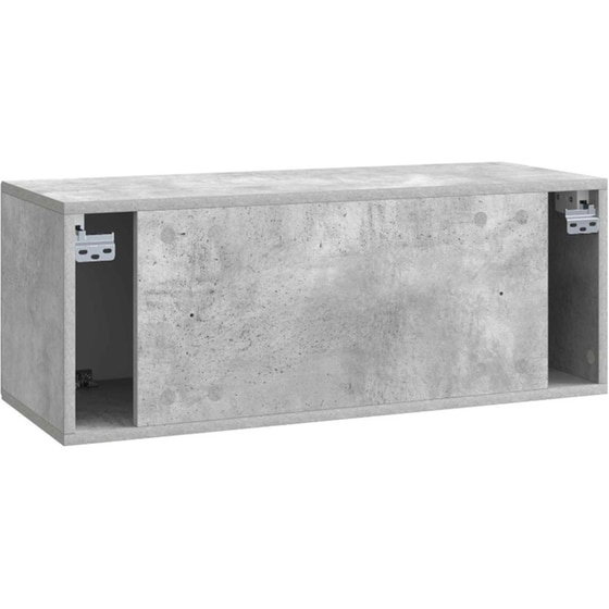 Επιτοίχιο Έπιπλο Τηλεόρασης VidaXL 78.5x31x30 cm - Γκρι image 7
