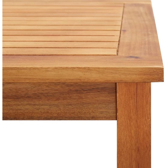 Τραπέζι Εξωτερικού Χώρου VidaXL από Ξύλο 60x60x36 cm - Καφέ image 4