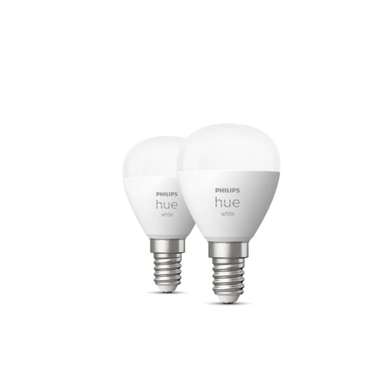 Philips Hue Smart Bulbs 5.7W 2 Pack E14 image 2