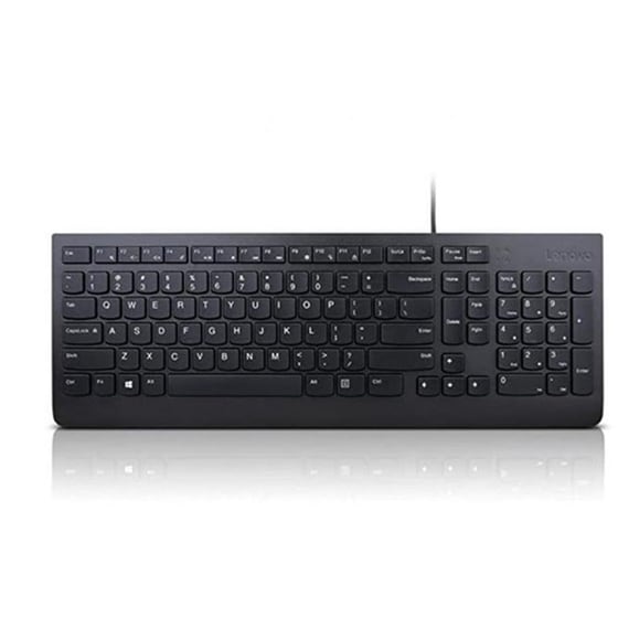Lenovo Essential Ενσύρματο Πληκτρολόγιο Μαύρο (GR/US) image 0