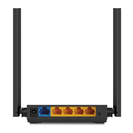 TP-LINK Archer C54 v2 Ασύρματο Router Wi-Fi 5 με 4 Θύρες Ethernet - Μαύρο image 1