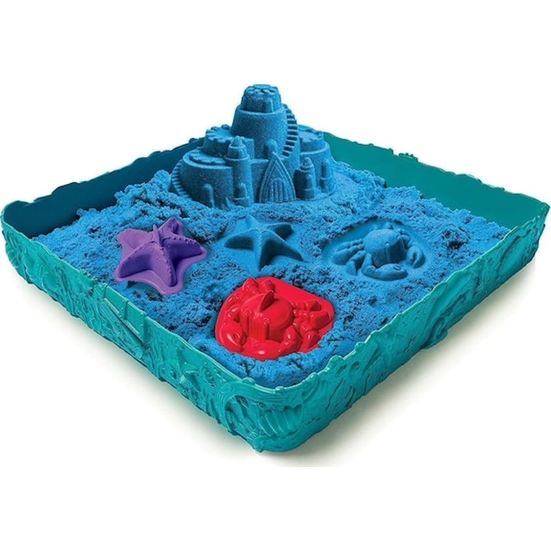 Spin Master Kinetic Sand – Blue Sandbox Set (20106636)